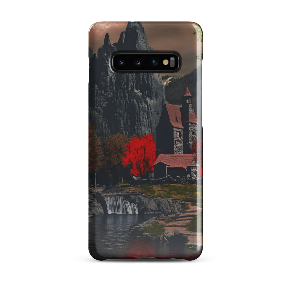 Mystical Fortress Among Crimson Woods | Phone Case |  S10 Plus | Snap Case | Glossy