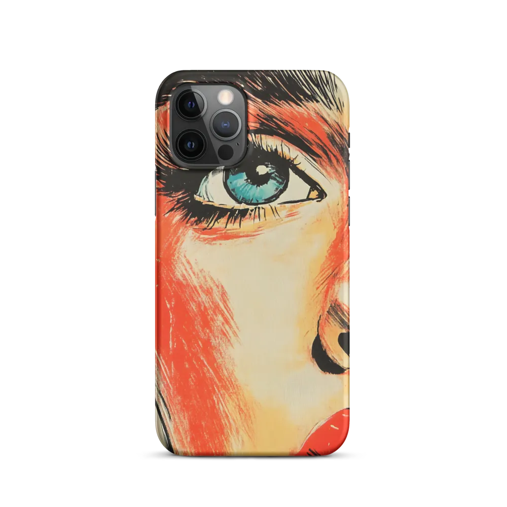 Intense Gaze: A Pop Art Portrait