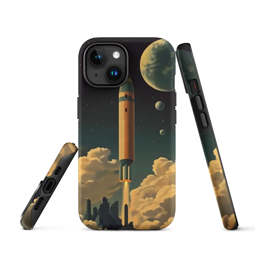 Journey Through the Cosmic Frontier | Phone Case |  15 | Tough Case | Matte