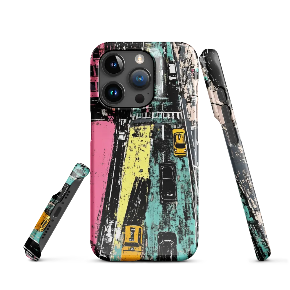 Urban Symphony in Color | Phone Case |  15 Pro | Snap Case | Glossy