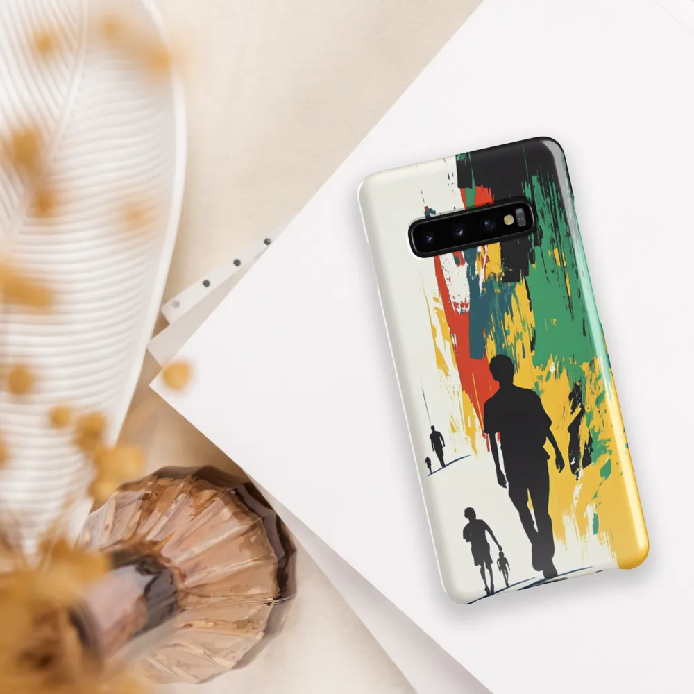 Journey of Silhouettes | Phone Case |  S10 Plus | Snap Case | Glossy