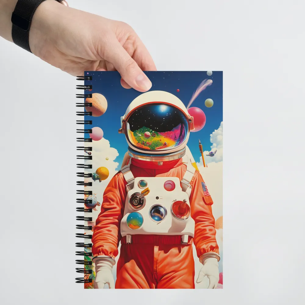 Journey Through the Cosmos | Spiral Notebook