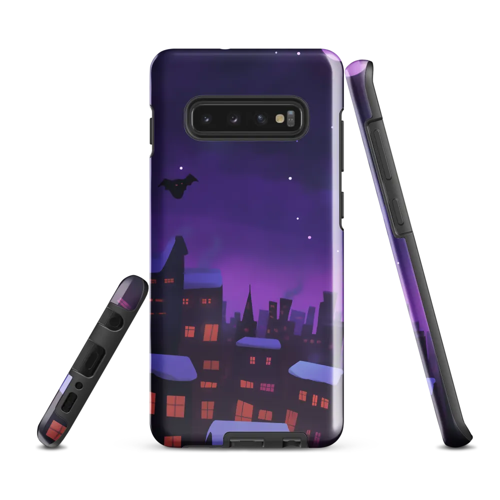 Mystical Night in the City | Phone Case |  S10 Plus | Tough Case | Glossy