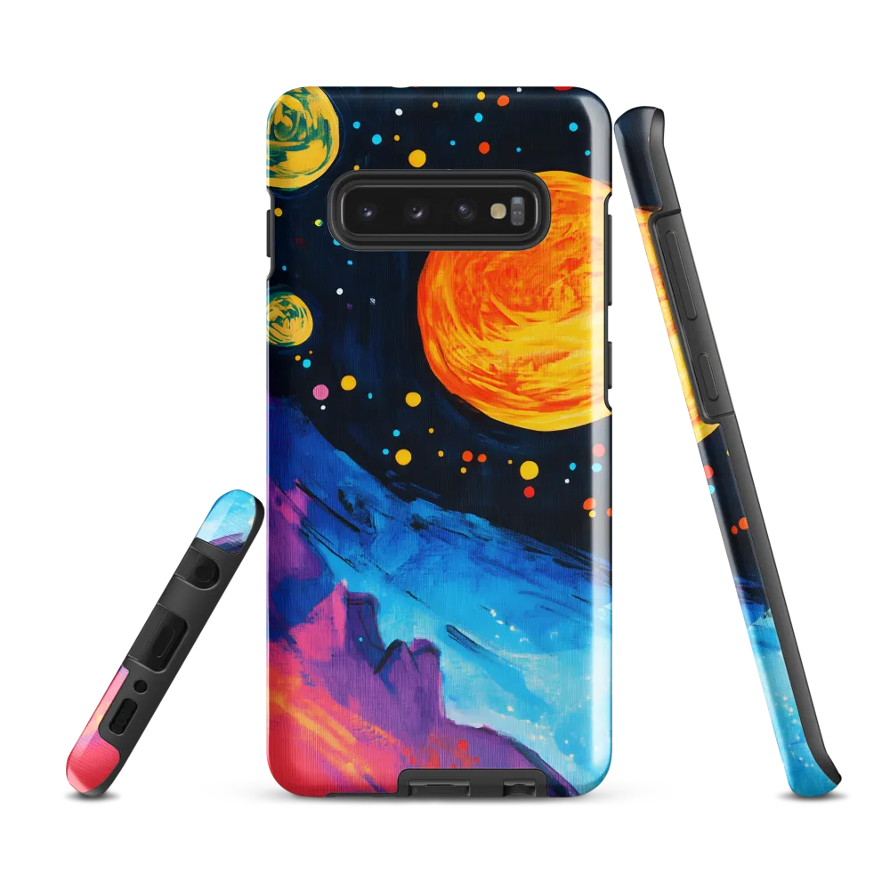 Cosmic Harmony | Phone Case |  S10 Plus | Tough Case | Glossy