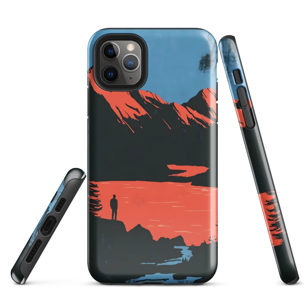 Serenity in Contrast | Phone Case |  11 Pro Max | Tough Case | Glossy