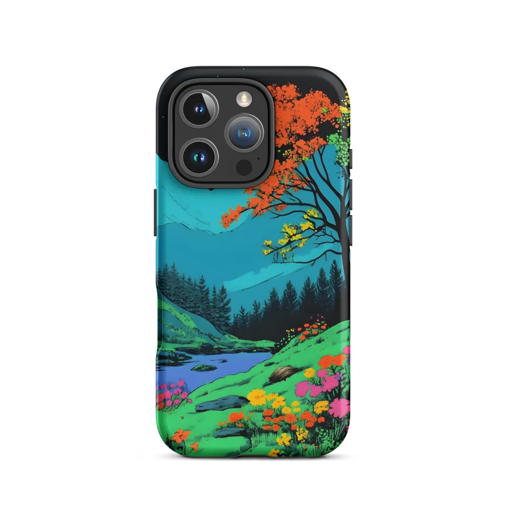 Neon Dreams: A Vibrant Landscape