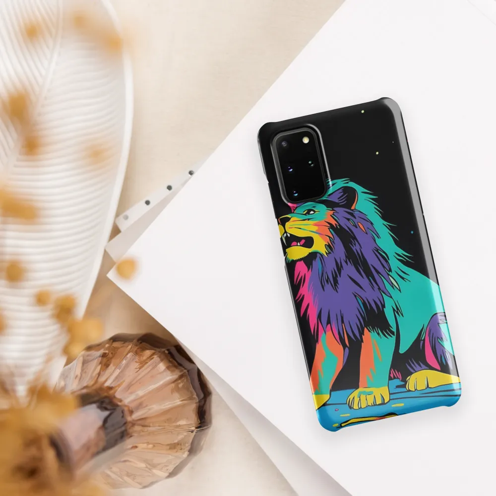 Roaring Colors: The Neon Lion