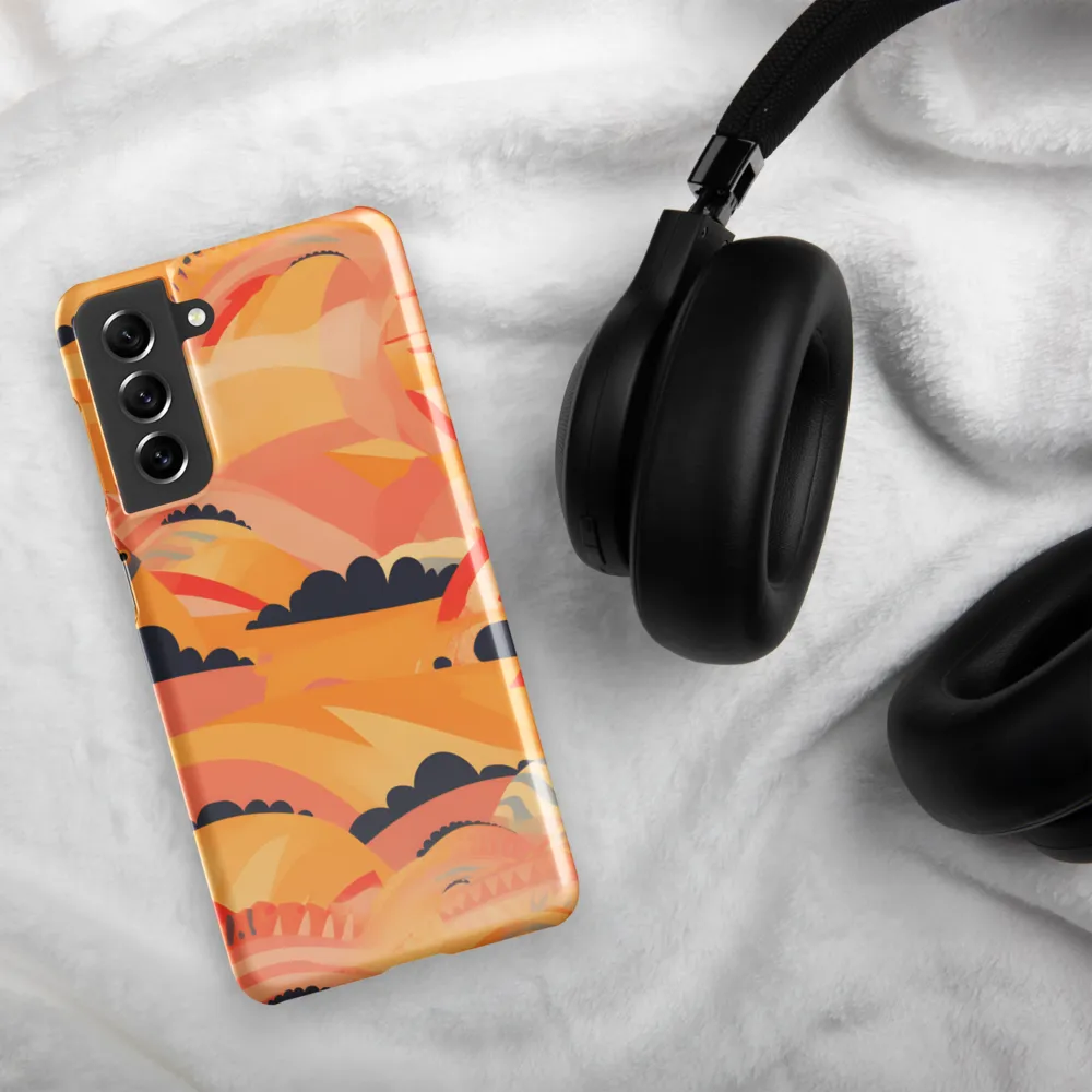 Whispers of the Abstract Horizon | Phone Case |  S21 | Snap Case | Glossy