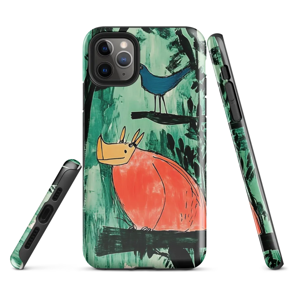 Whimsical Forest Companions | Phone Case |  11 Pro Max | Tough Case | Glossy