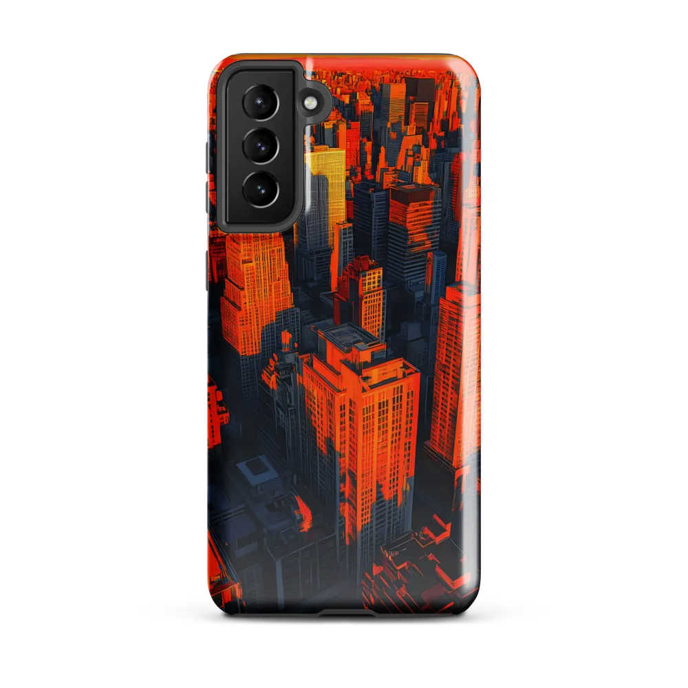 Urban Dawn: A Digital Ode to Skyscrapers