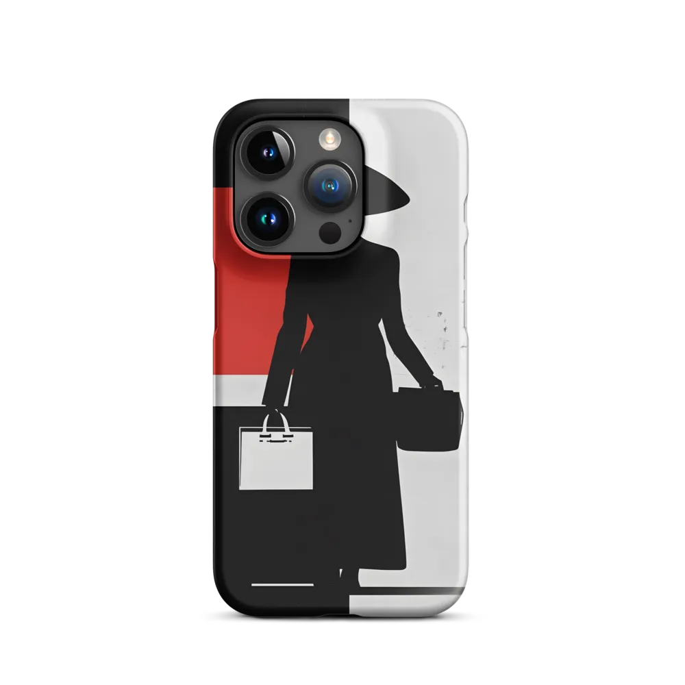 Silhouette of Elegance | Phone Case |  15 Pro | Snap Case | Matte