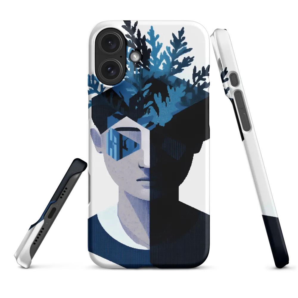 Nature's Reflection in a Surreal Portrait