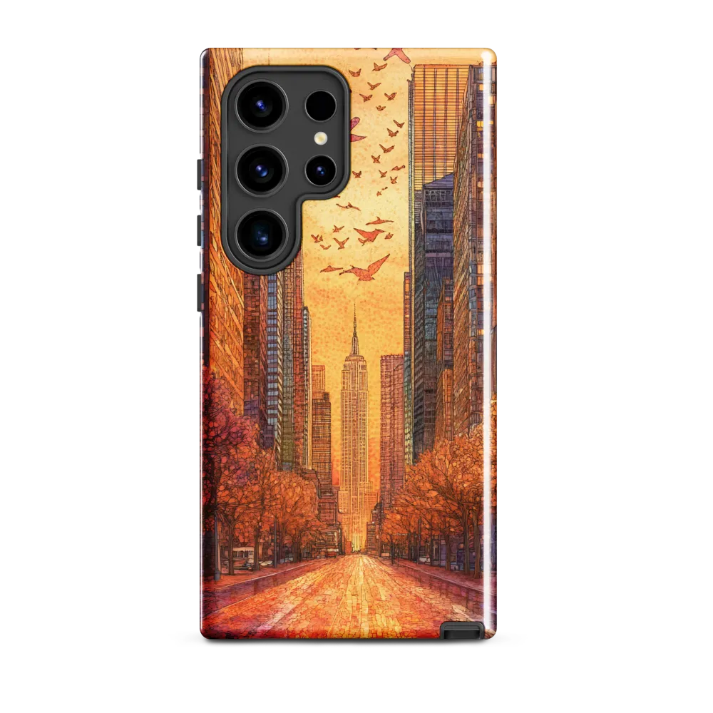 Golden Avenue — Birds Above the Skyline