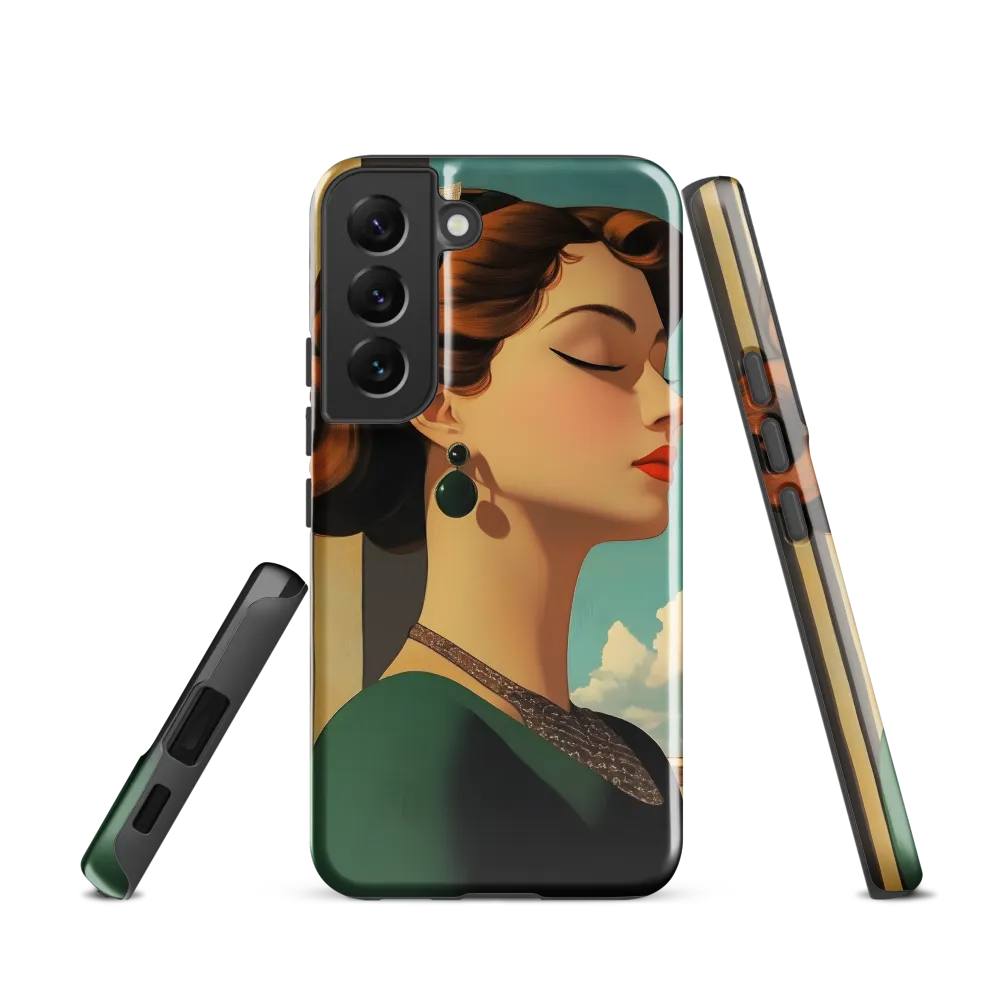Elegance in Art Deco: A Portrait of Grace