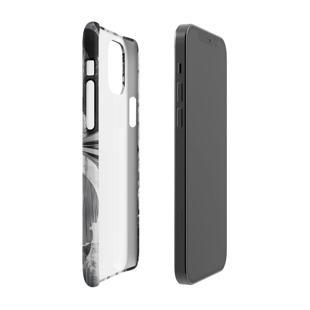 Floral Fusion in Monochrome
