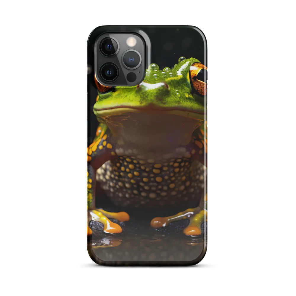 Emerald Elegance: The Frog in Focus