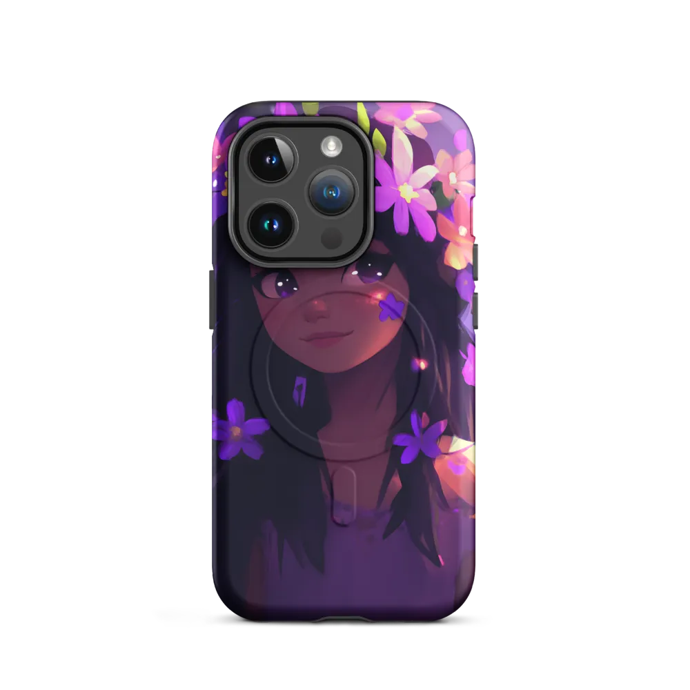 Whispers of Blossoms | Phone Case |  14 Pro | MagSafe® Tough Case | Matte