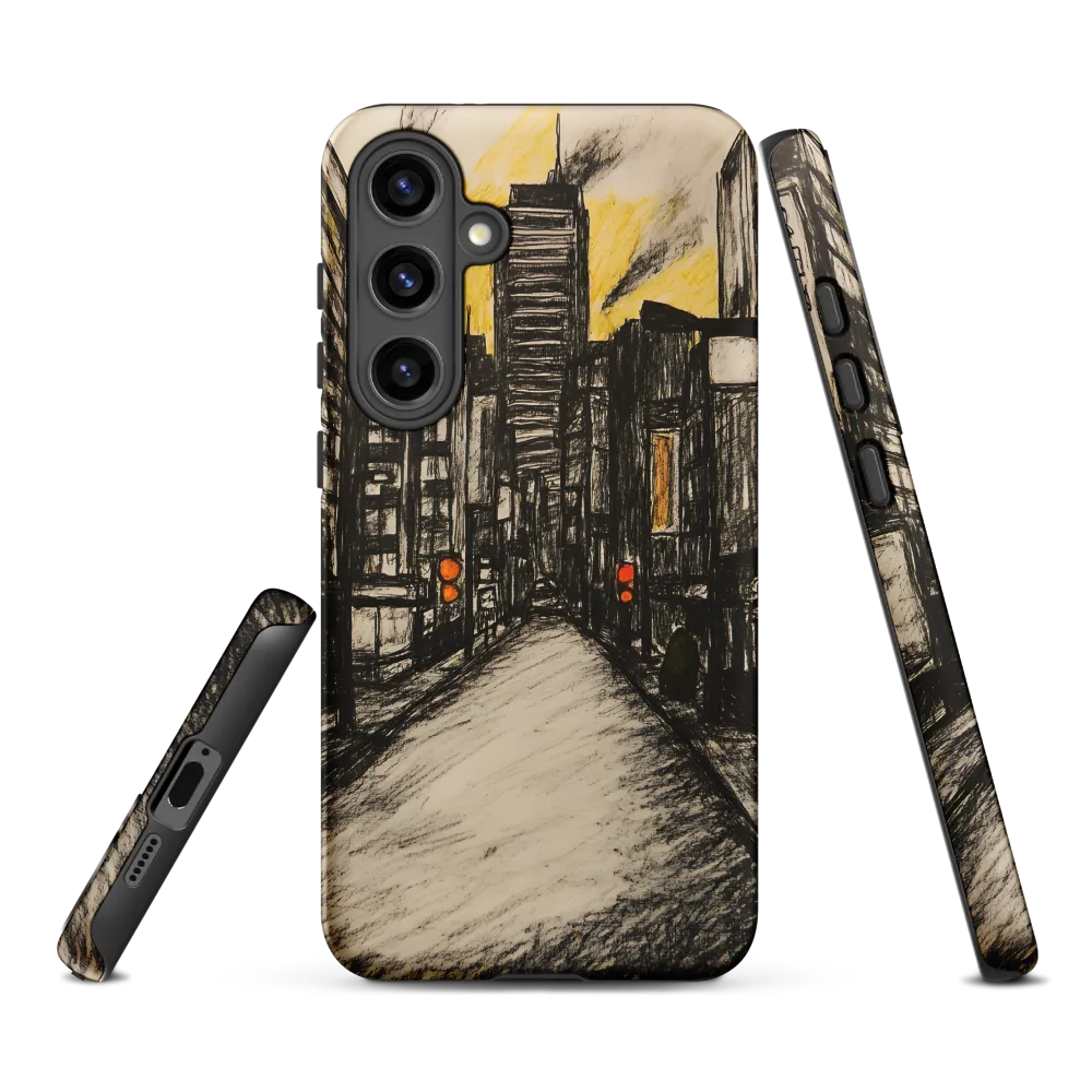 Cityscape of Solitude | Phone Case |  S24 Plus | Tough Case | Matte