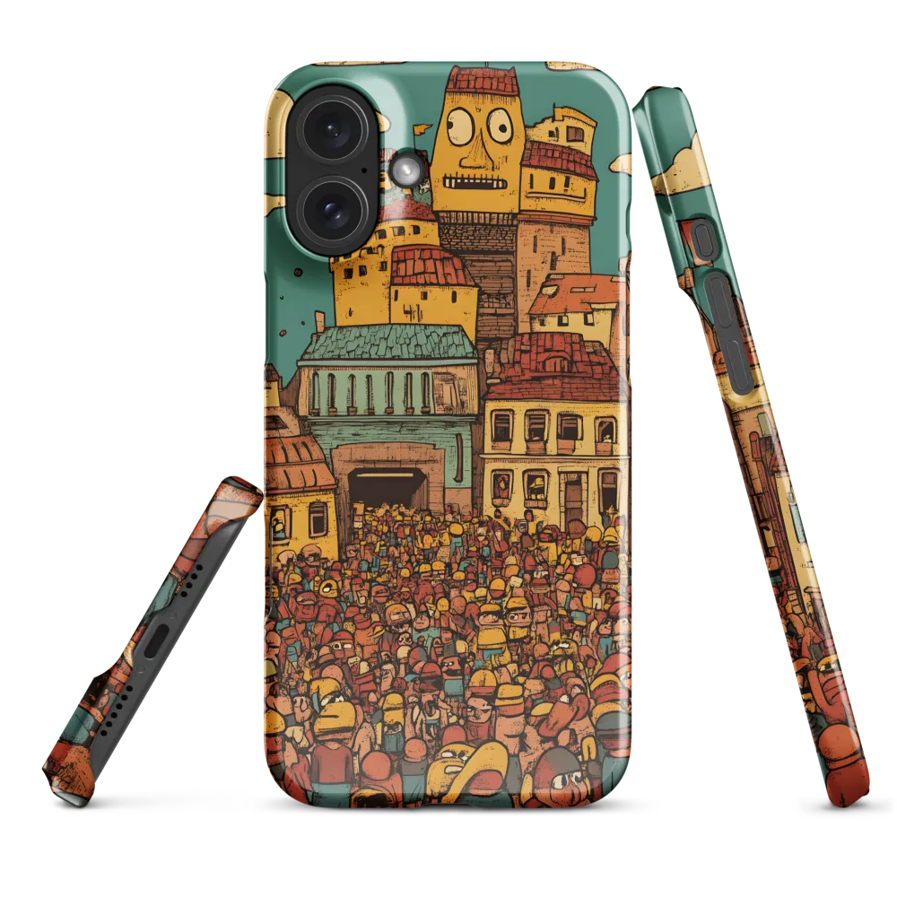 The Quirky City Gathering | Phone Case |  16 Plus | Snap Case | Glossy