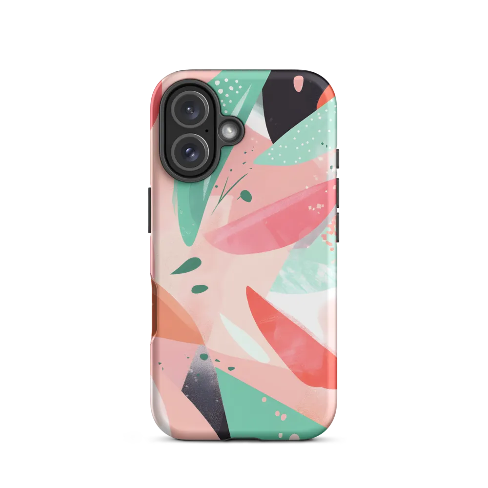 Whimsical Harmony: An Abstract Encounter | Phone Case