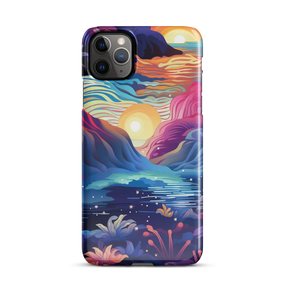 Tropical Dreamscape | Phone Case |  11 Pro Max | Snap Case | Glossy