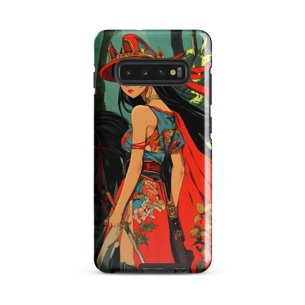 The Warrior's Resolve | Phone Case |  S10 Plus | Tough Case | Glossy