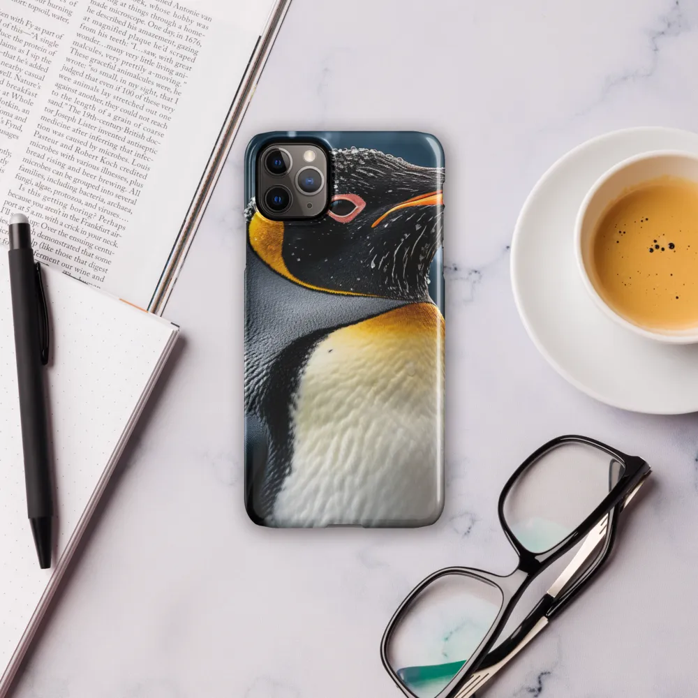 Majesty in the Snow: A Portrait of the Emperor Penguin | Phone Case |  11 Pro Max | Snap Case | Glossy