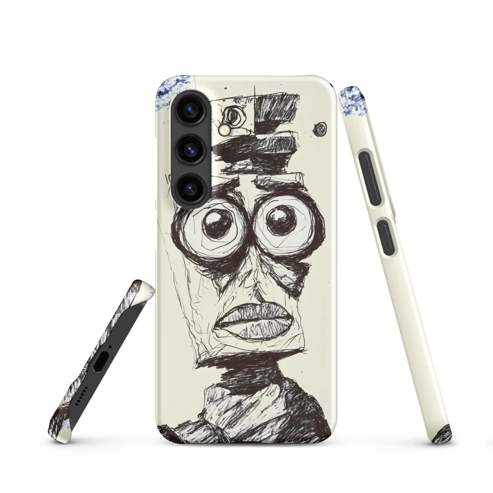Abstract Surrealist Figure in Cubism