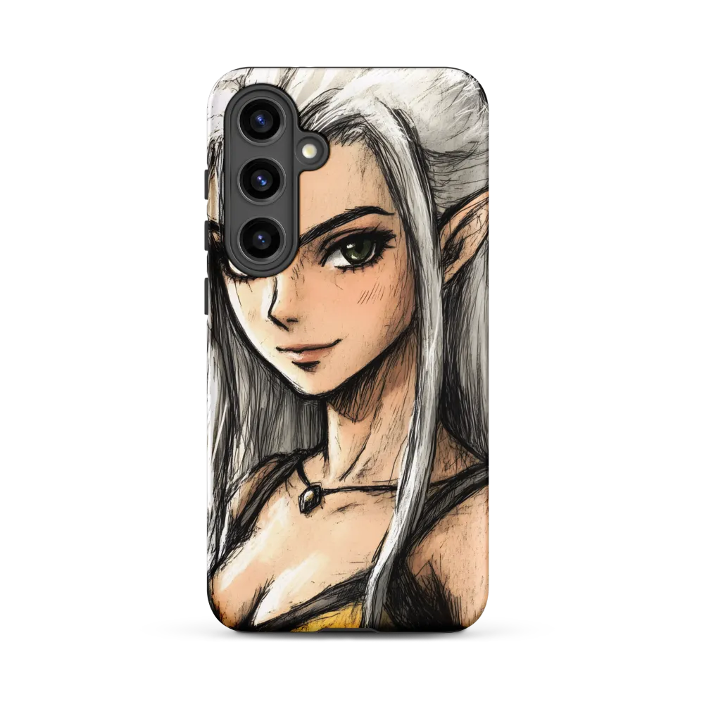 Ethereal Elegance: The Elf's Portrait