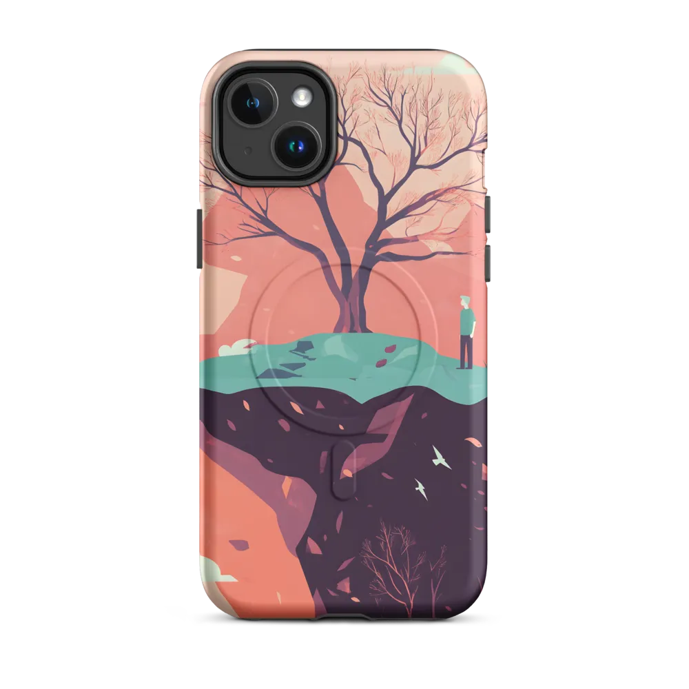 Contemplating Solitude | Phone Case |  14 Plus | MagSafe® Tough Case | Matte