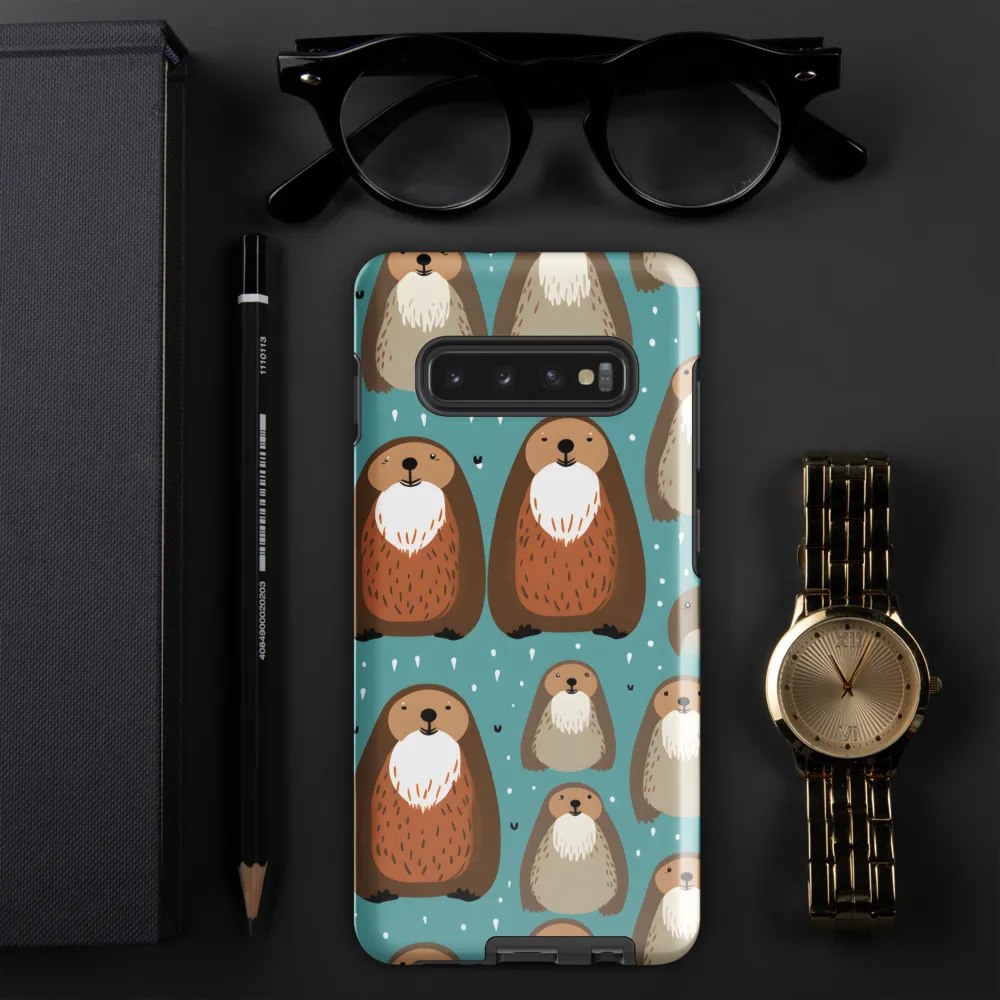 Whimsical Otter Pattern