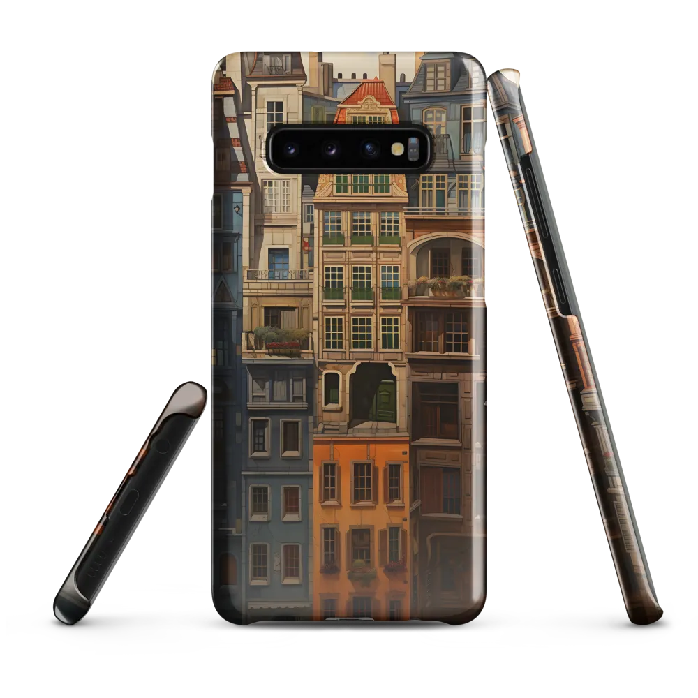 Charming Facades: A Tribute to Urban Living | Phone Case |  S10 Plus | Snap Case | Glossy