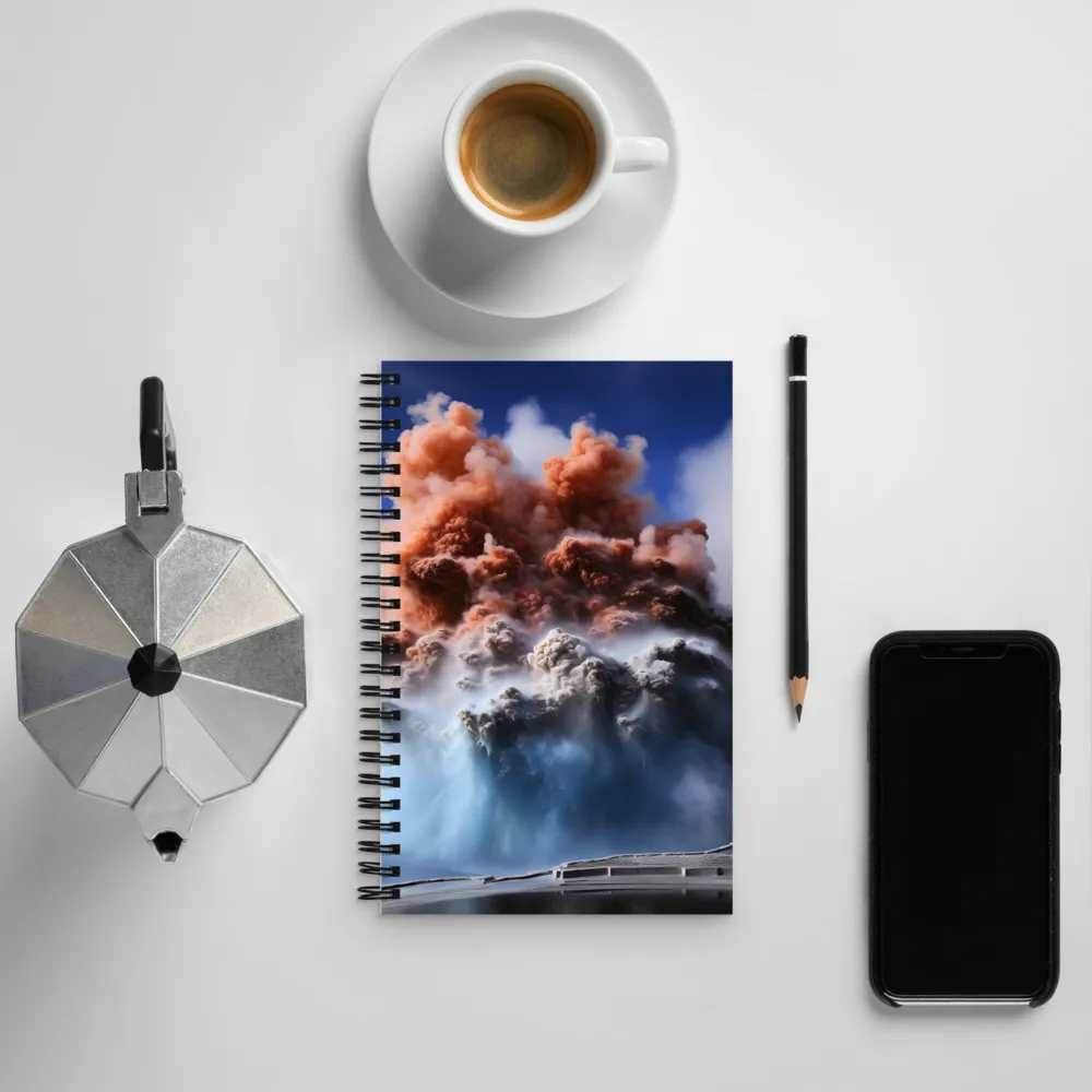 Eruption of Elements | Spiral Notebook