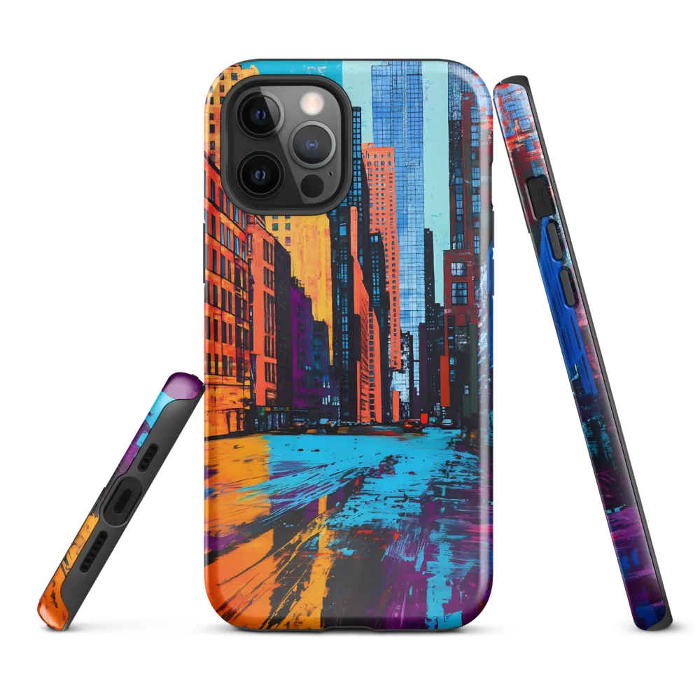 Vibrant Urban Horizons | Phone Case |  12 Pro Max | Tough Case | Glossy