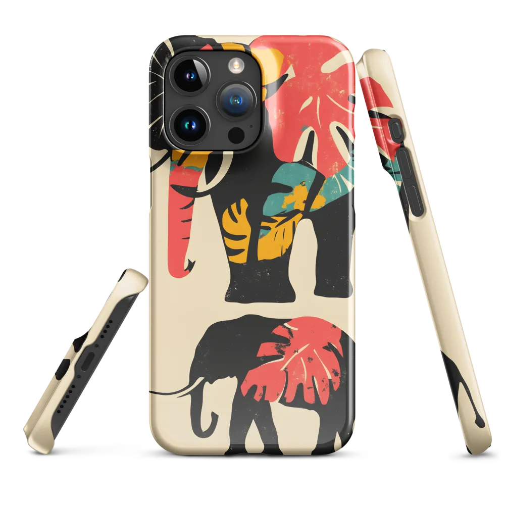 Tropical Elegance: The Elephant's Dance