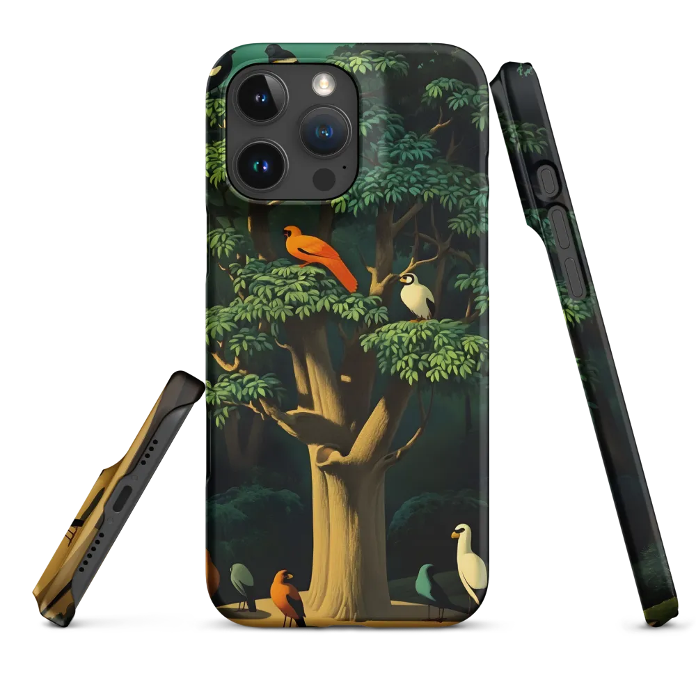 Harmony in Color: A Surreal Bird Symphony