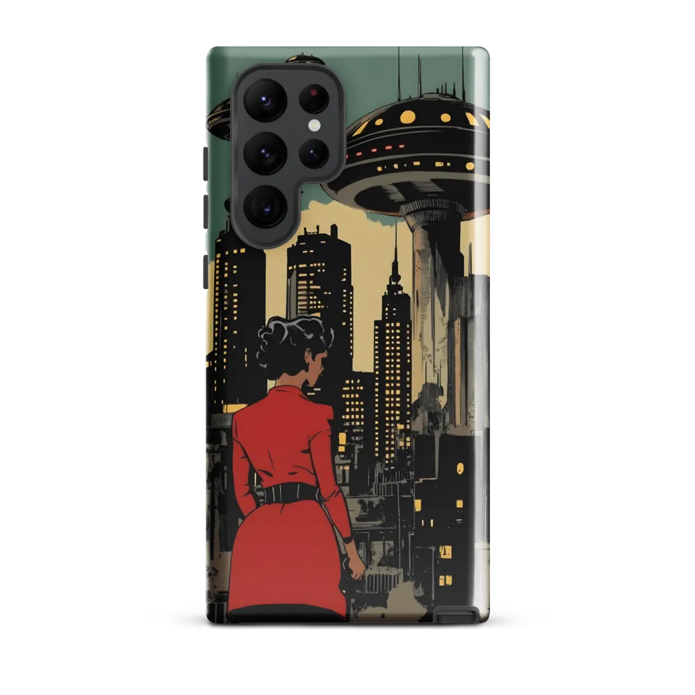 Envisioning Tomorrow: A Retro Futuristic Landscape