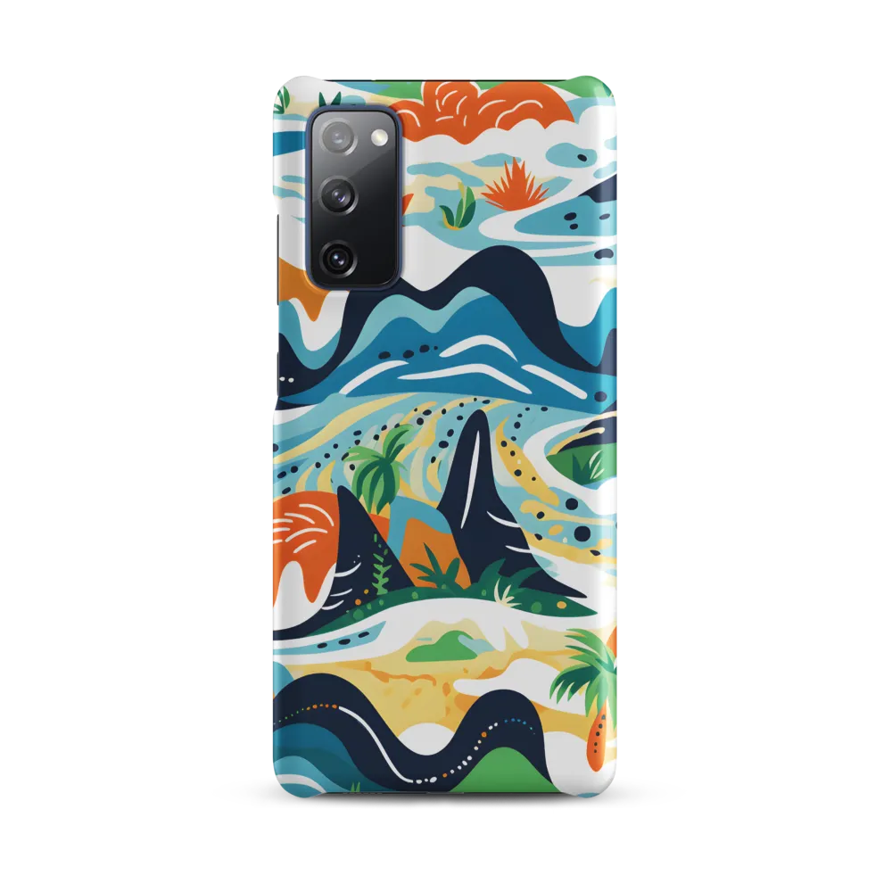 Abstract Tropical Landscape