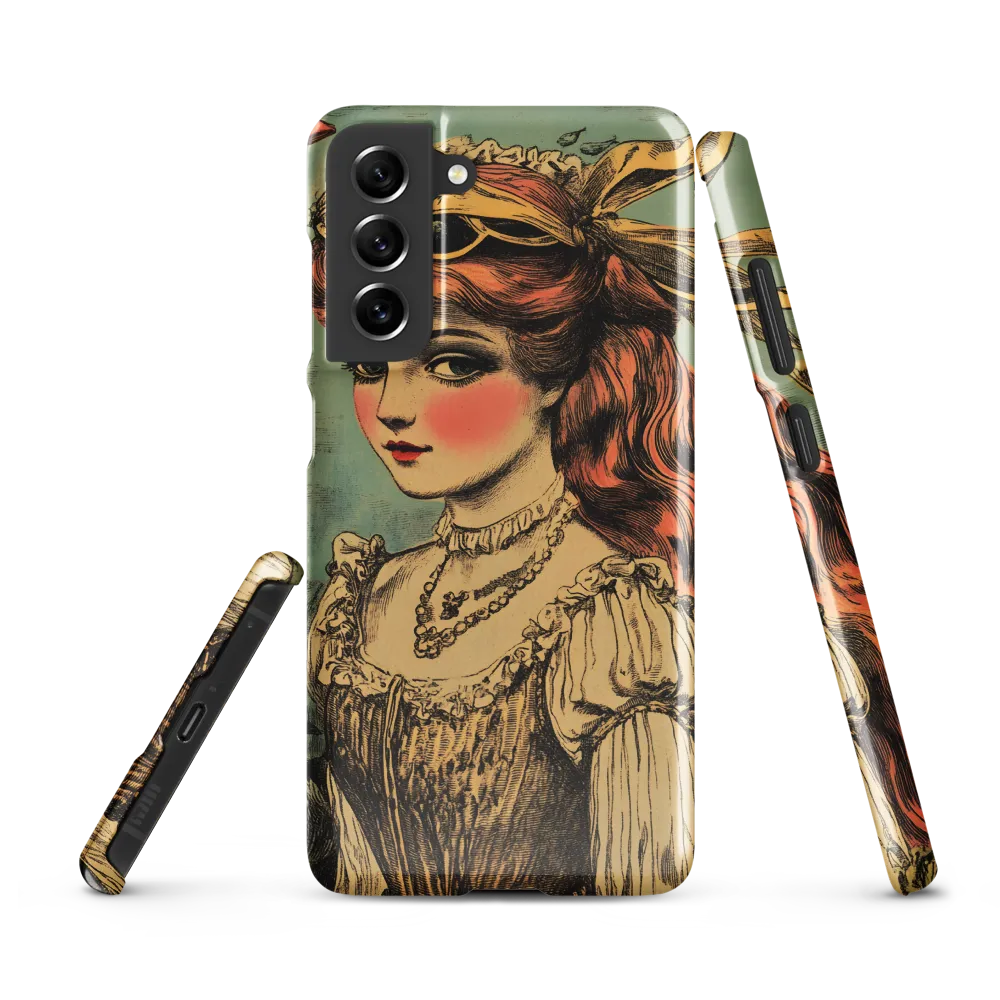 Elegance Beneath the Waves | Phone Case |  S21 FE | Snap Case | Glossy