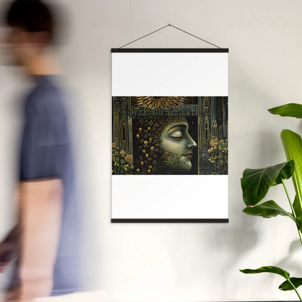 Nature’s Embrace: The Infinite Connection | Poster With Black Wood Hanger | 24″×36″