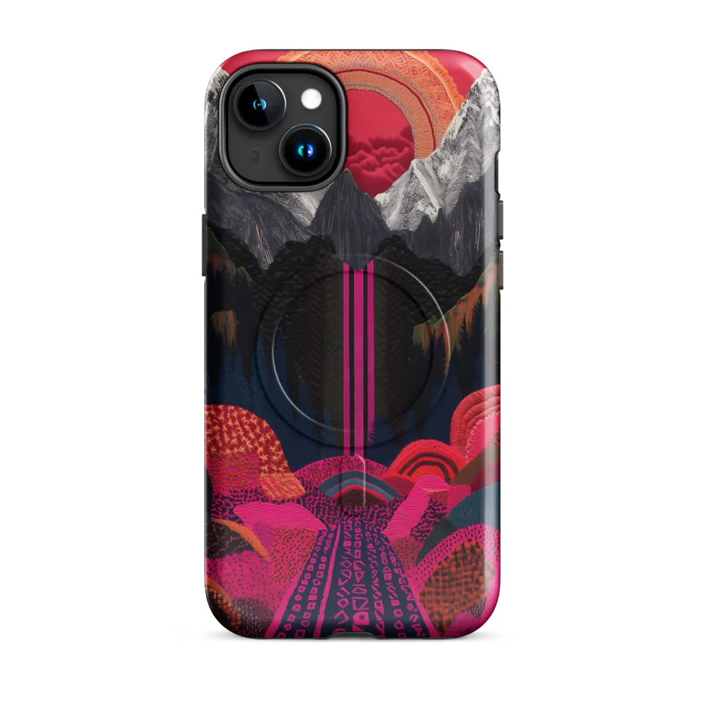 Ethereal Cascade: A Surreal Landscape