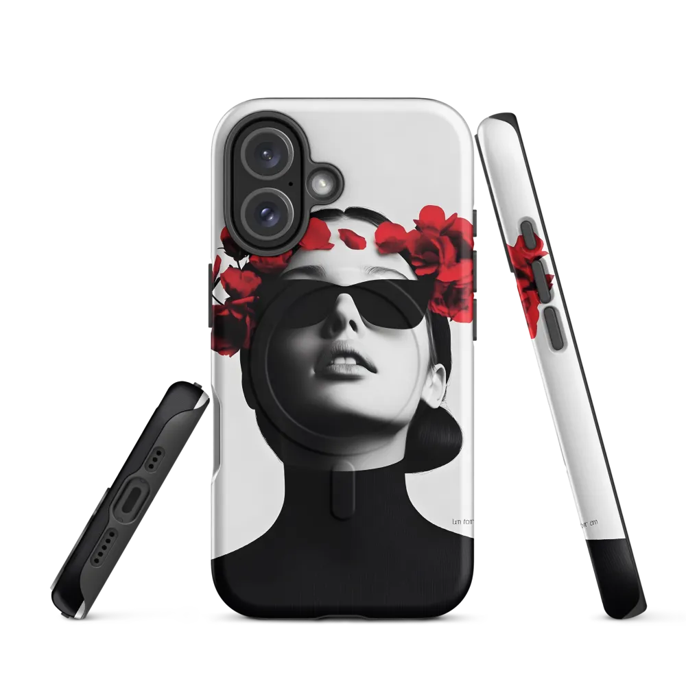 Blooming Elegance | Phone Case |  16 | MagSafe® Tough Case | Matte