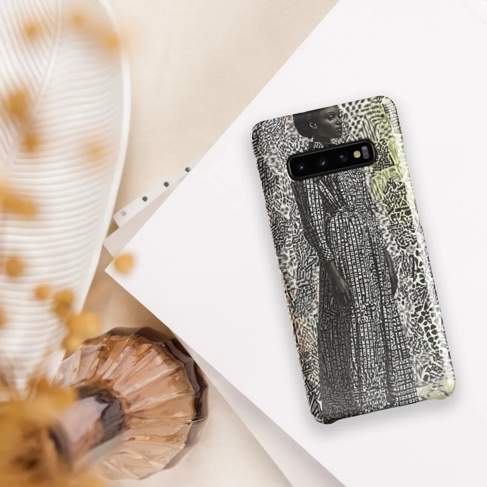 Elegance in Abstract Patterns | Phone Case |  S10 Plus | Snap Case | Glossy