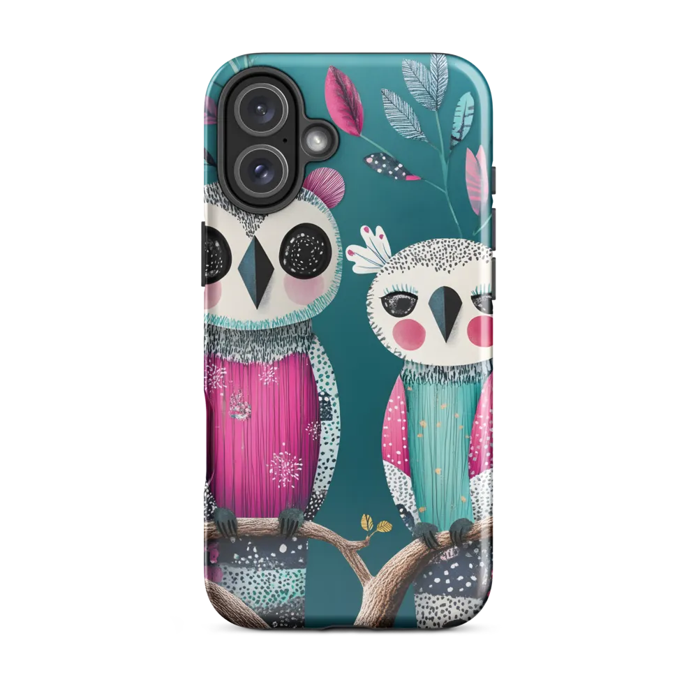 Whimsical Duo: A Celebration of Nature and Color