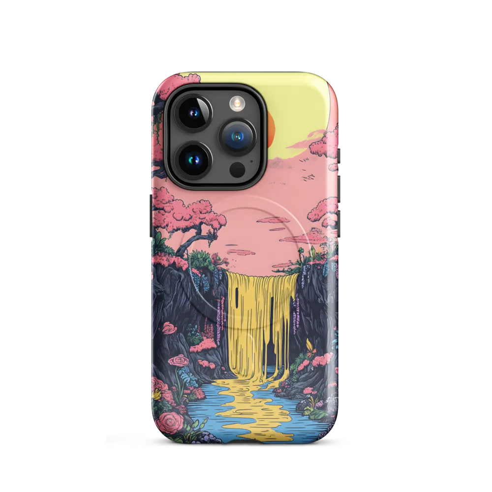 Ethereal Cascade of Blossoms