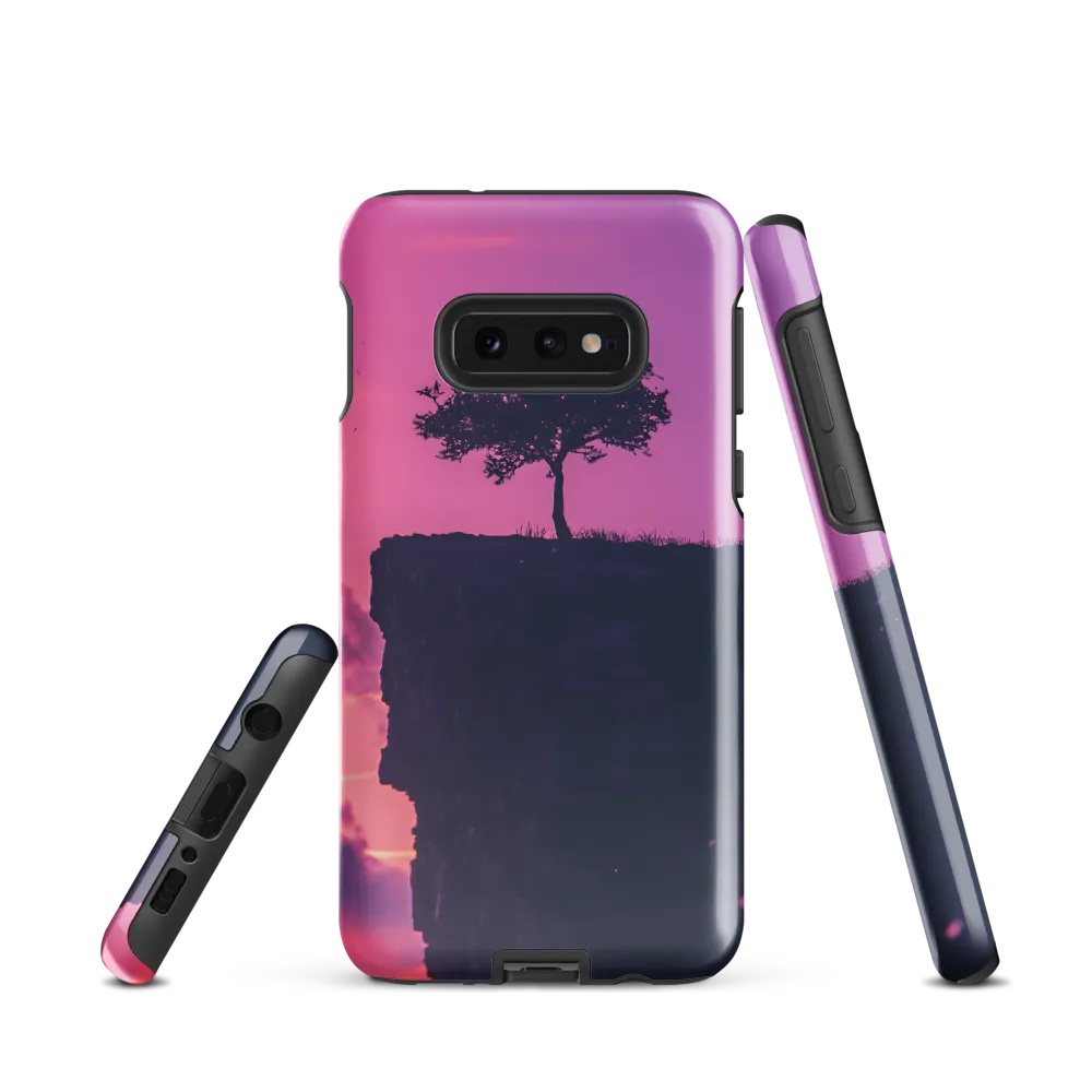 Solitude on the Edge | Phone Case |  S10e | Tough Case | Glossy
