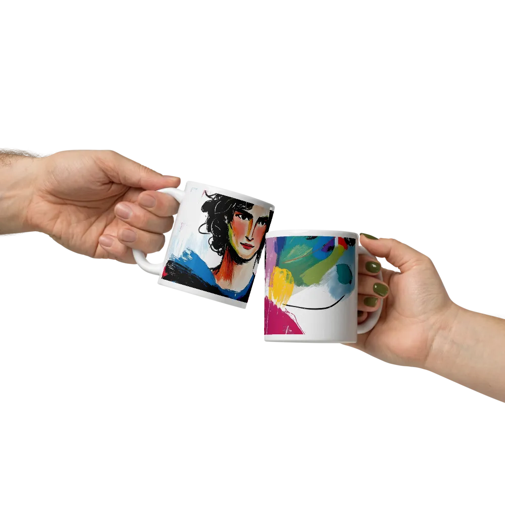 Vibrant Portrait of Youth | Mugs | Multiple Sizes & Colors