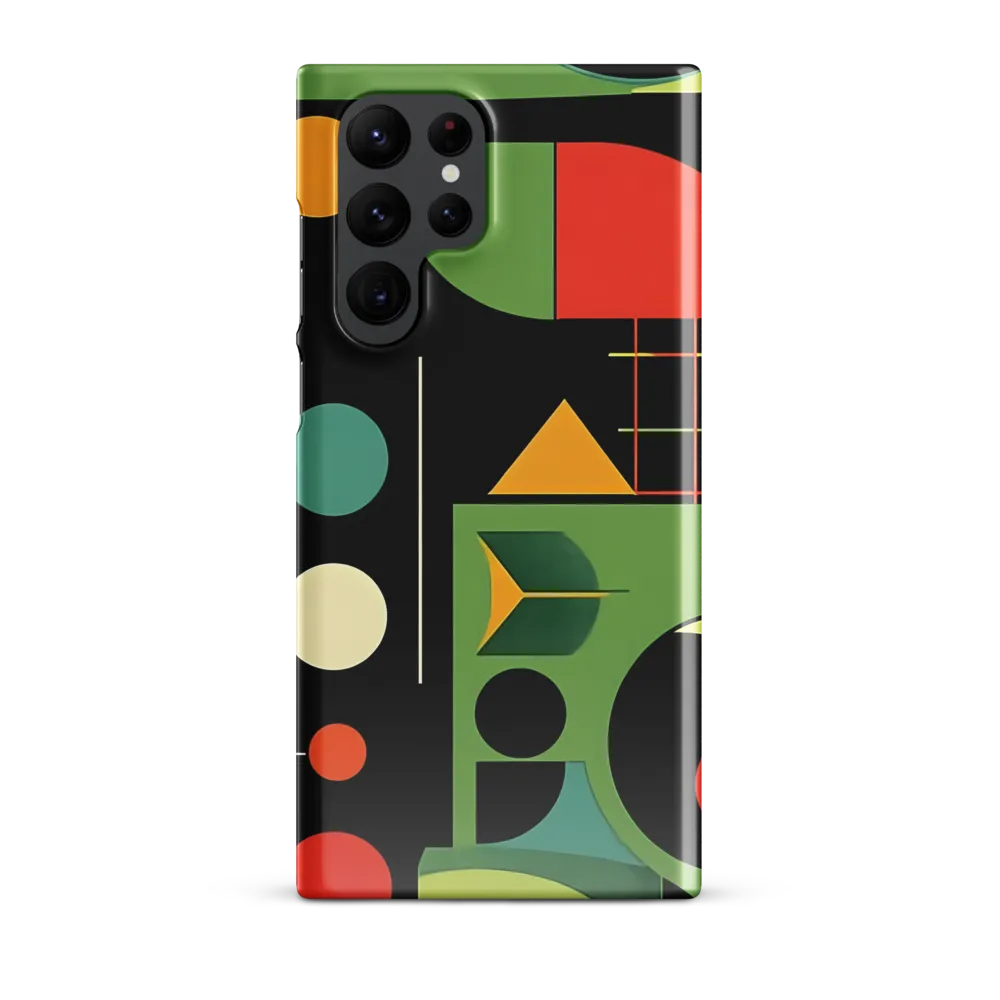 Geometric Harmony | Phone Case |  S22 Ultra | Snap Case | Glossy