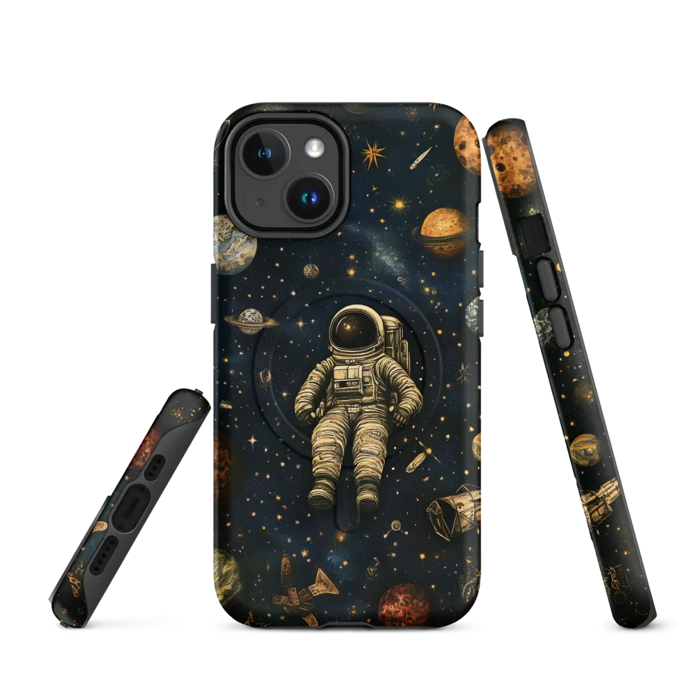Cosmic Voyage: An Astronaut's Solitude