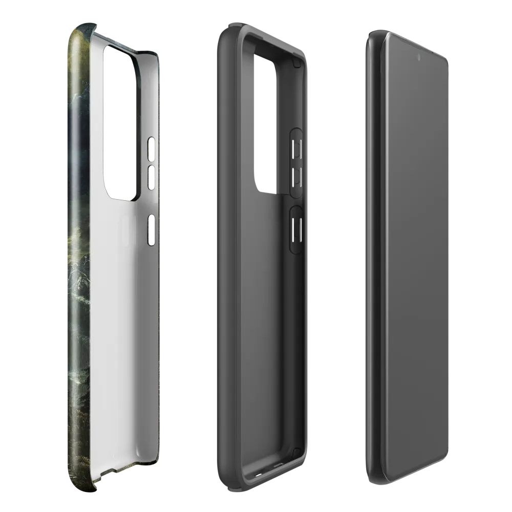 Whispers of the Moonlit Castle | Phone Case |  S21 Ultra | Tough Case | Glossy